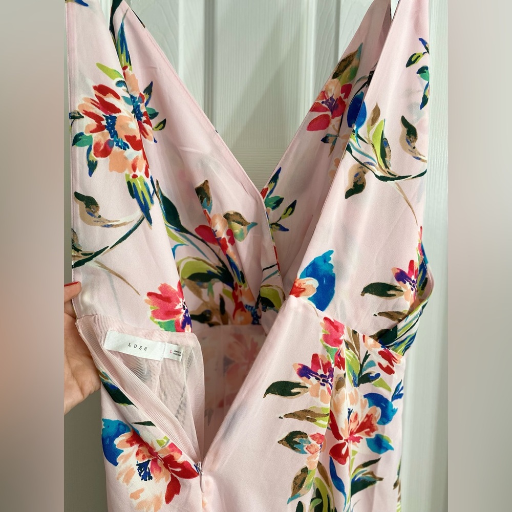 Lush brand maxi floral dress